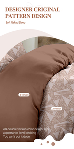 Juego de Edredón de Poliéster con Diseño Jacquard Geométrico de Lujo, Marca Cloudland Cabri, Tamaños King y Queen, Personalizable - Product Image 5