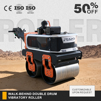 Compacteur vibrant à moteur diesel avec moteur haute puissance, équipement de construction routière