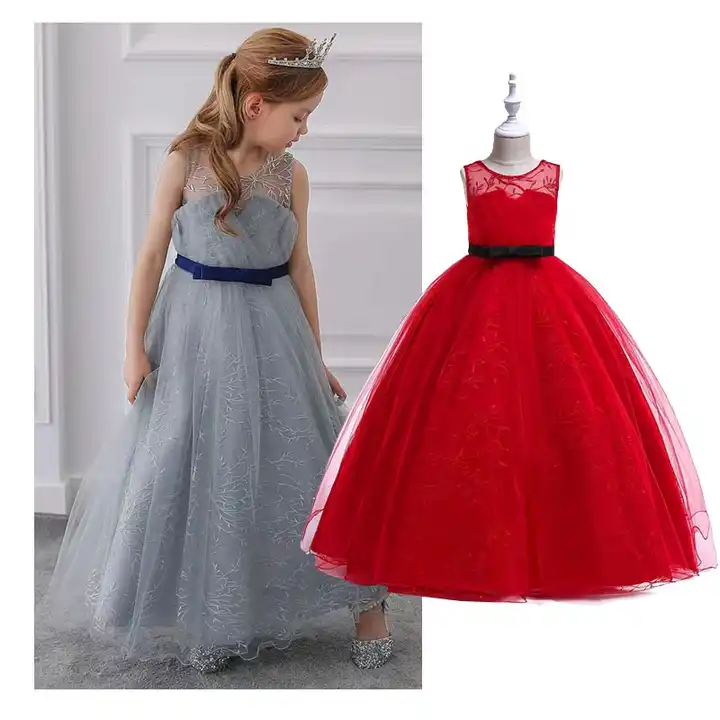 Amazon.com: Children Baby Girls Party Dress for Girls Colorful Train Kids Gown  Girl Tulle Girl Dress up (Dark Blue, 3-4 Years): Clothing, Shoes & Jewelry