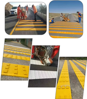 Peinture de marquage routier couleur personnalisée, revêtement en poudre à bas prix pour application thermique avec époxy thermoplastique