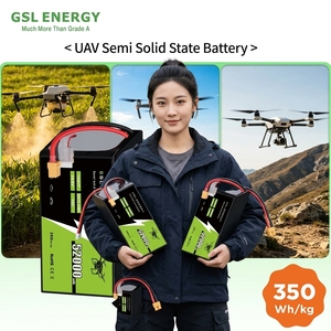Batterie au lithium-ion semi-solide GSL ENERGY 51,8 V 52 Ah 2693,6 Wh 350 Wh kg pour drone agricole FPV - Product Image 1