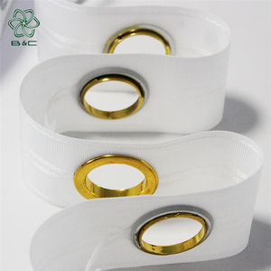 Accesorios de cortina, cinta de ojal de cortina, tamaño personalizado, varios colores, anillos, cinta de cortina con anillos - Product Image 4
