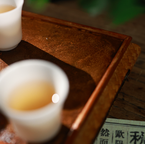 半円形の竹製ティートレイ天然ロックインレイマットアークデザインで禅ドライ醸造と室内装飾 - Product Image 3