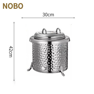 13L Buffet zuppa pentola in acciaio inox fodera rame stoviglie cibo <span class=keywords><strong>elettrico</strong></span> più caldo ristoranti zuppa - Product Image 4