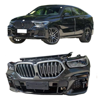 Conjunto de parachoques delantero de cuerpo completo original usado de alta calidad para placas de parachoques de alto grado BMW X6 G06