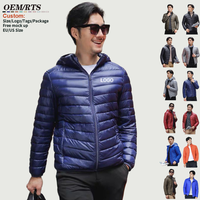 Vestes d'hiver pour hommes avec logo personnalisé, doudoune, vêtements d'hiver matelassés, manteau pour homme, parka, veste classique chaude d'automne, manteau pour homme