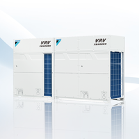 Système solaire hybride Daikin de 30 à 52 CV, type VRF à conduits, connecté au réseau, alimenté par l'énergie solaire, pour systèmes HVAC commerciaux