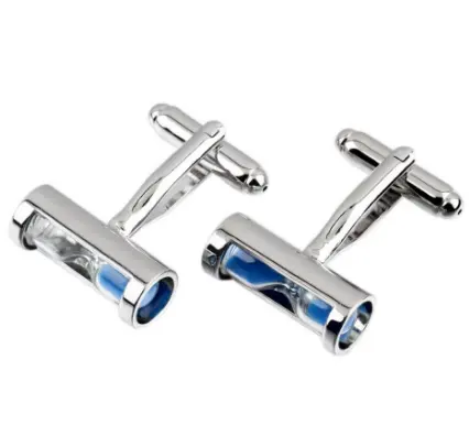 hot selling high quality factory price silver stainless steel custom logo cuff link cufflink for men