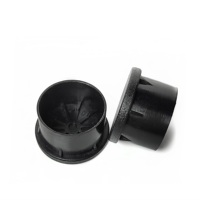 Accessoires de connecteur RF Capuchon anti-poussière en plastique noir pour connecteur femelle Mini Din 4.3-10 Adaptateur de connecteur Capuchon anti-poussière