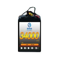 Аккумулятор Li-Po 53.9В 14S 34000мАч 10C высоковольтный для БПЛА, дронов, БПЛА с фиксированным крылом, VTOL, мультироторных систем