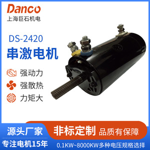 Motor de CC con escobillas serie DC, montaje con brida de 130 mm, 6000 RPM, totalmente encapsulado para equipos mecánicos - Product Image 5