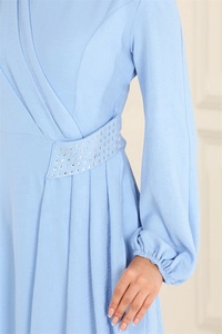 MOTIVE FORCE Muslim migliore qualità Abito a manica lunga donna in 2024 musulmana abiti turchi per donne musulmane <span class=keywords><strong>Hijab</strong></span> - Product Image 5
