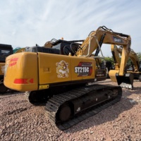 Prix Abordable Fabriqué en Chine Marque de Renom Originale Excavatrice Sany SY215C de 21,5 Tonnes SY215C-8 SY215C-9 d'Occasion à Vendre