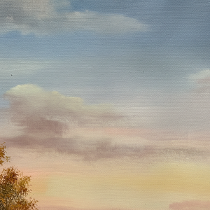 Dipinti ad Olio Astratti Moderni 20x24 Pollici, 100% Dipinti a Mano, Paesaggio Classico con Alberi su Tela per Decorazione Soggiorno - Product Image 1