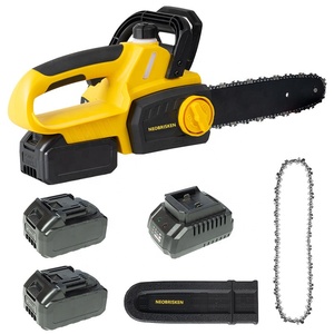 NEOBRISKEN Portable 4000mAh Lithium Battery Brushless Chain <b>Saw</b> DIY Industrial Handheld Cordless Garden Logging Wood N167 Wholes - Product Image 2