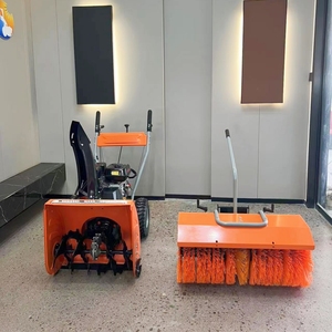 다기능 4 행정 420cc 휘발유 구동 도로 제설기 85cm 작업 폭의 기계 - Product Image 5