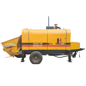 JIUHE con Motor, Producto del Fabricante en Venta, Bomba de Concreto Eléctrica para Remolque HBT50 13 55 con Gran Distancia de Bombeo - Product Image 6