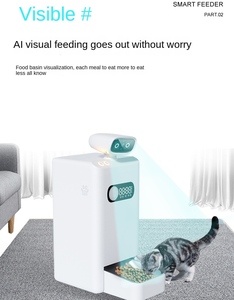 เครื่องให้อาหารสัตว์เลี้ยงอัตโนมัติแบบรีโมทพร้อมระบบวิดีโอ ปี 2025 ความจุขนาดใหญ่ ควบคุมผ่านแอป - Product Image 3