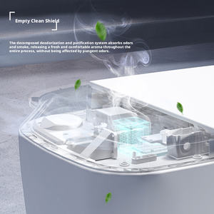 โถสุขภัณฑ์อัตโนมัติแบบชิ้นเดียว พร้อมระบบเซ็นเซอร์และรีโมทคอนโทรล - Product Image 5