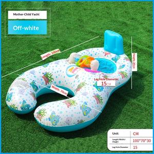 Bouée de natation interactive pour deux personnes avec cloche et pare-soleil - Product Image 4