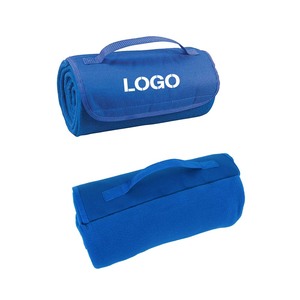 Nhà Máy Bán buôn ngoài trời mềm chống Đóng cọc lông cừu cực ném chăn tùy chỉnh màu rắn du lịch di động chăn trong CuộN - Product Image 2