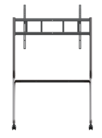 IBoard 55-86 pouces disponible support de télévision mobile support de sol chariot de chariot de télévision affichage tout-en-un avec roues
