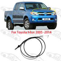 Câble de capot de voiture pour Toyota hilux 2005 2006 2007 2008 2009 2010 2011-2014 Câble de déverrouillage du capot moteur de voiture Câble de déverrouillage du capot avant