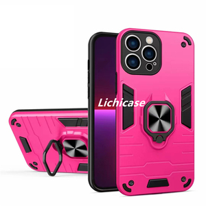 เคสแม่เหล็กฝาหลังมือถือมีห่วงโลหะ lichicase สำหรับ <span class=keywords><strong>OnePlus</strong></span> Ace 2 Ace 3V 11R คุณภาพสูง - Product Image 2