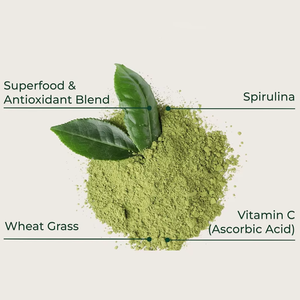 21 <strong>Greens</strong> Blend Powder Refill Pouch Multivitamin Gut Health Support Athletic Vegan Supplement Weight Loss 180g 30 Daily Servings - Product Image 4