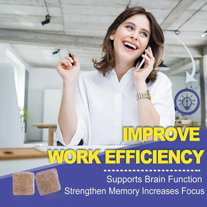 Supplément de concentration de L-<span class=keywords><strong>Tyrosine</strong></span> organique OEM L-<span class=keywords><strong>Tyrosine</strong></span> L-<span class=keywords><strong>Tyrosine</strong></span> Gommes calmes pour améliorer l'humeur, la mémoire et les niveaux d'énergie - Product Image 3