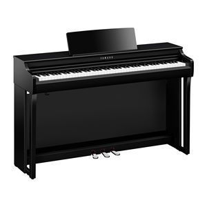 Piano eléctrico vertical de alta gama <span class=keywords><strong>Yamaha</strong></span> CLP-825PE con 88 teclas para práctica en casa, exámenes y calificaciones - Product Image 1