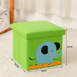 Comfortable <b>Ottoman</b> with Storage Sitting Storage Box Foldable Storage <b>Stool</b> - Product Image 6