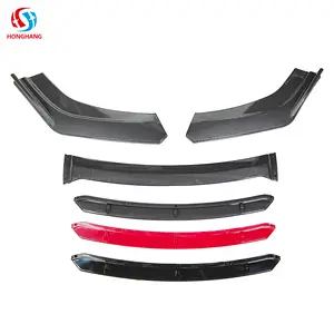 Honghang Brand Factory Direct Auto Accessories Parts Universal Front Bumper Lip Splitter Universal Body Kits For All Car