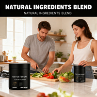 Capsules personnalisées pour augmenter la testostérone - Renforcez vos muscles - Stimulateurs de testostérone pour hommes pour améliorer l'endurance et la force