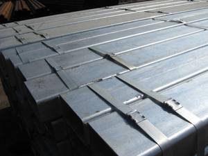 Tubi rettangolari e quadrati zincati a caldo per scaffali di stoccaggio e unità di visualizzazione - Product Image 3