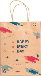 Bolsa de Regalo de Papel Artístico Hecha a Mano de Alta Calidad Personalizada, Ecológica, para Logotipos, Ropa, Compras, Otras Bolsas Promocionales - Product Image 3