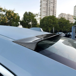 Bmw Rear Spoiler Carbon Fiber Texture Ducktail Trunk <b>Wing</b> For 4 Series G22 2020+ Exterior Modification - Product Image 2