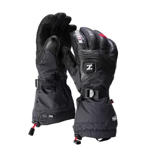 Waterproof electric intelligent temperature control rechargeable lithium battery heated gloves