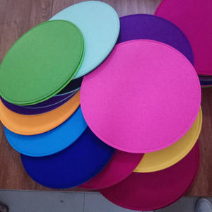 Cojín de fieltro con logotipo personalizable <span class=keywords><strong>Futon</strong></span> Source Factory Puf en opciones de tamaño y color - Product Image 3