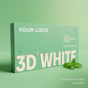 Tiras Blanqueadoras de <span class=keywords><strong>Dientes</strong></span> 3D 5D, Tiras Blanqueadoras con Efecto Fresco para el Aliento, ODM, <span class=keywords><strong>Bandas</strong></span> de Blanqueamiento Dental, Producto de Blanqueamiento Dental - Product Image 1