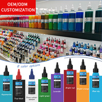 Encre de tatouage Nuojo OEM, 8 couleurs, encre de tatouage de haute qualité, Tintas Para Tatuaje, personnalisation du logo prise en charge, fabrication en usine