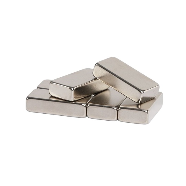 Customized Industrial Permanent Neodymium Block Magnets N52 with Welding Cutting Bending Services