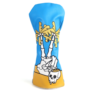 Fundas de taco de golf duraderas de cuero PU grueso con ribete, accesorios de golf clásicos, fundas de lujo al por mayor - Product Image 5