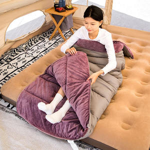Saco <span class=keywords><strong>de</strong></span> <span class=keywords><strong>dormir</strong></span> tipo sobre moderno para adultos, grueso, <span class=keywords><strong>de</strong></span> algodón hueco, cálido, <span class=keywords><strong>de</strong></span> poliéster, tela <span class=keywords><strong>de</strong></span> pongee Chunya, para las cuatro estaciones, para exteriores. - Product Image 1