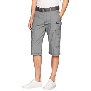 Shorts de sport d'été 100 % coton pour hommes – Confortables, taille élastique, respirants, pour l'entraînement et décontractés – Vente en gros - Product Image 1