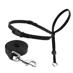 Bozales de nailon personalizables para perros, equipo de entrenamiento antimordidas ajustable cómodo con patrón sólido, estilo Simple - Product Image 1