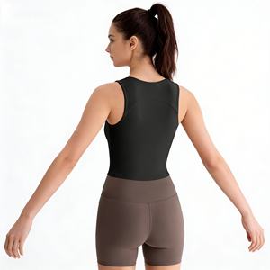 Soutien-gorge de sport antibactérien une pièce pour femme, bretelles croisées, sensation de légèreté, dos élégant, bonnet fixe, maintien élevé - Product Image 3