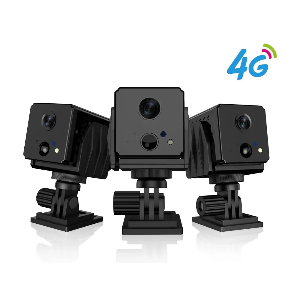4MP HD Black Light Full Color MINI WiFi 4G Cámara para cámara IP de vigilancia