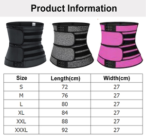 Private Label Peso Perder Corpo Controle Shapewear Bbl 2 Cintos Strap Emagrecimento <span class=keywords><strong>Tummy</strong></span> Trimmer Banda Sauna Suor Cintura Trainer - Product Image 6