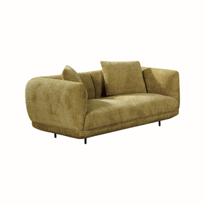 Juego de Sofás Seccionales Extensibles de Estilo Francés de Lujo, con Estructura de Madera Maciza, Tapizado de Terciopelo y Relleno de Esponja, 3 Plazas, Muebles para Sala de Estar - Product Image 4